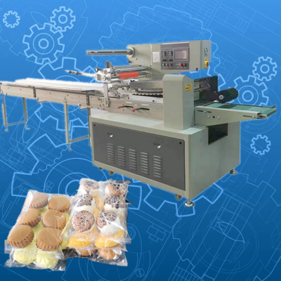 Bread packaging without tray Bread bagging equipment