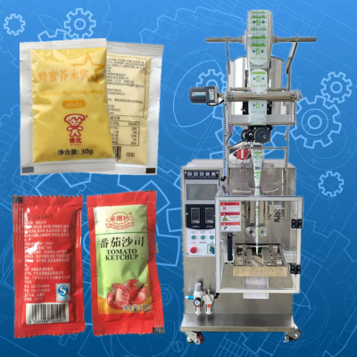 Liquid 3 side seal sachet packing machine