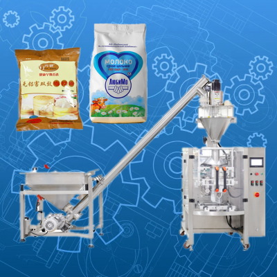 big plastic pouch powder packaging machine